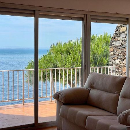 Luminoso Apartamento Frente Al Mar Con Piscina Roses Exterior photo