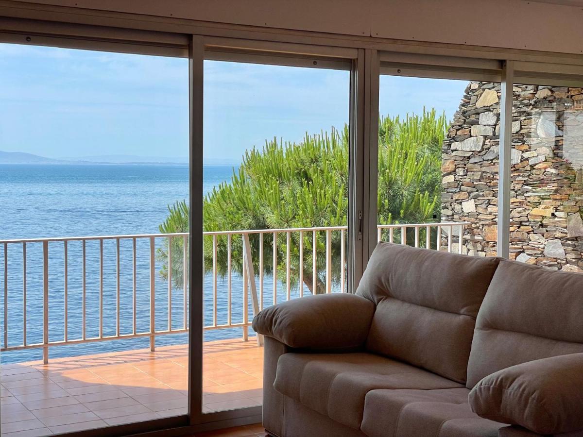 Luminoso Apartamento Frente Al Mar Con Piscina Roses Exterior photo